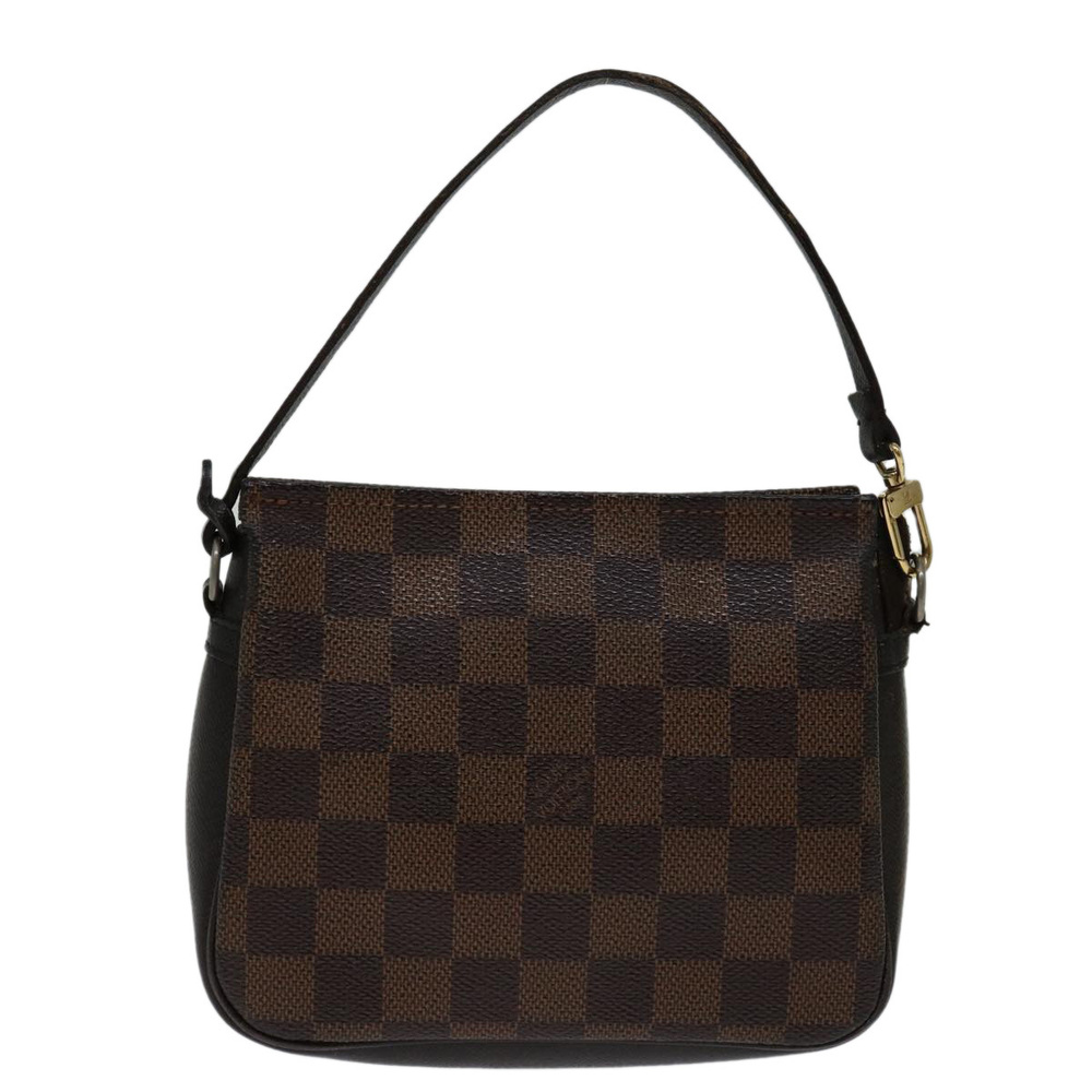 LOUIS VUITTON Damier Ebene Trousse Makeup Pouch N51982 LV Auth ep3875 - Picture 13 of 16